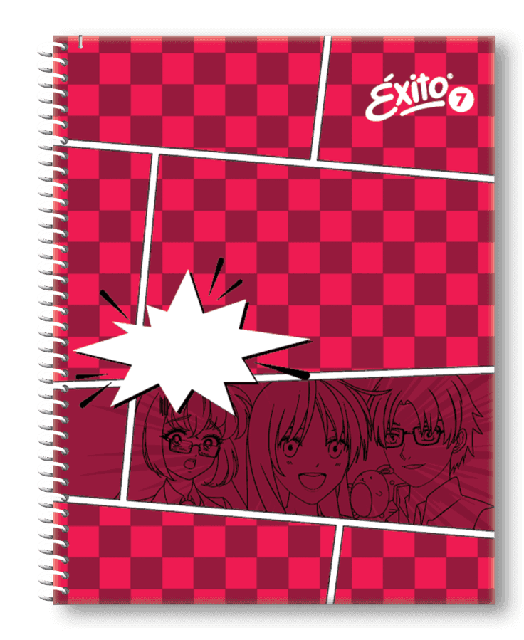 Cuaderno Tapa Dura E7 con Espiral Fantasía